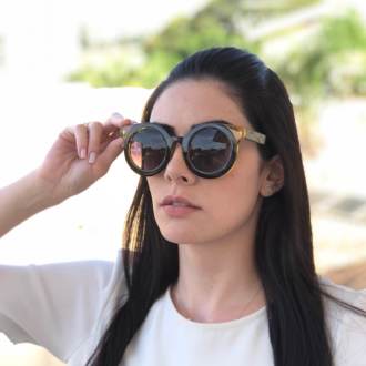 saline.com.br oculos de sol milena marrom com amarelo 4
