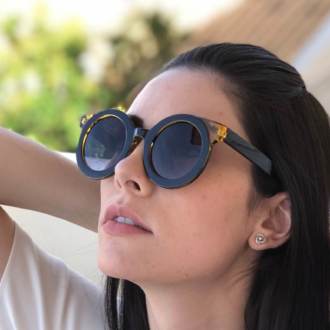 saline.com.br oculos de sol milena marrom com amarelo 5