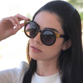 saline.com.br oculos de sol milena marrom com amarelo 6