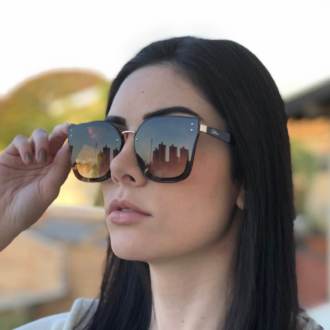 Óculos de Sol Luiza Marrom
