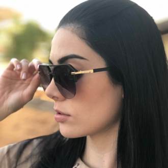 Óculos de Sol Sabrina Preto Fosco