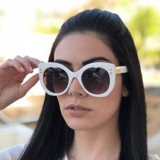 Óculos de Sol Cat 2.0 Branco