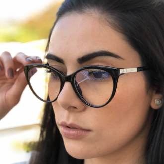Armação de Grau Helena Preta