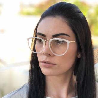 Armação de Grau Lolo Madrepérola