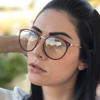 Armação de Grau Lolo Marrom