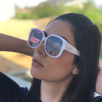 Óculos de Sol Ju Branco