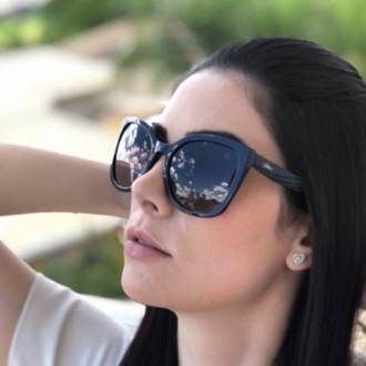 Óculos de Sol Pamela Preto