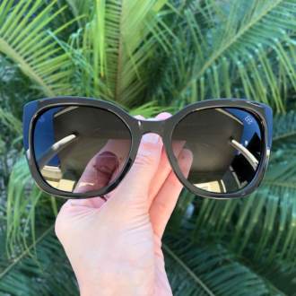 Óculos de Sol Pamela Preto