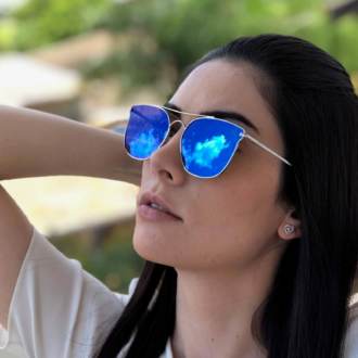 Óculos de Sol Carol Espelhado Colorido