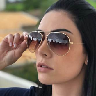 saline.com.br oculos de sol lea dourado com marrom 3