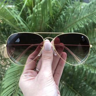 saline.com.br oculos de sol lea dourado com marrom