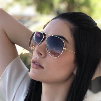 saline.com.br oculos de sol lea dourado com roxo 5