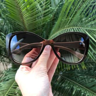saline.com.br oculos de sol alexandra marrom com lente clara