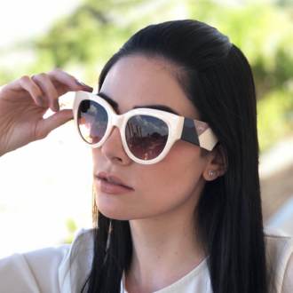 saline.com.br oculos de sol cissa 2 0 bege com preto 1