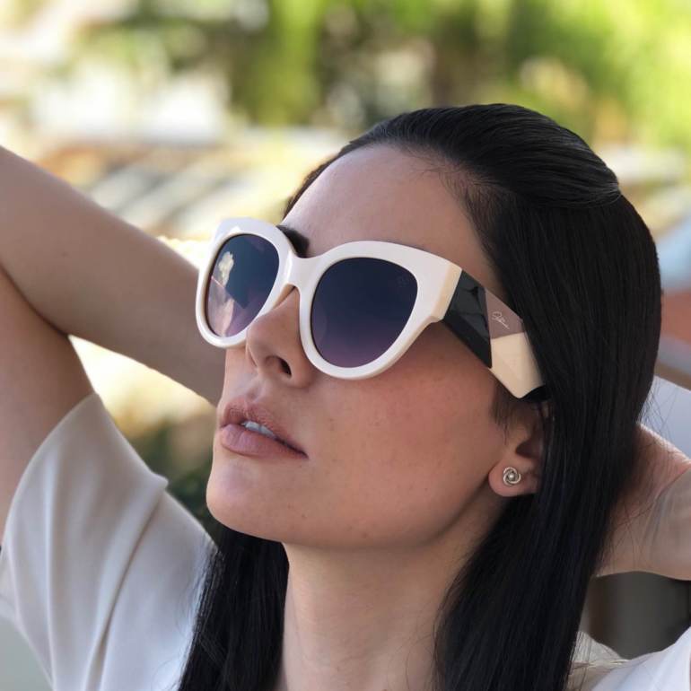 saline.com.br oculos de sol cissa 2 0 bege com preto 2