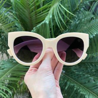 saline.com.br oculos de sol cissa 2 0 bege com preto