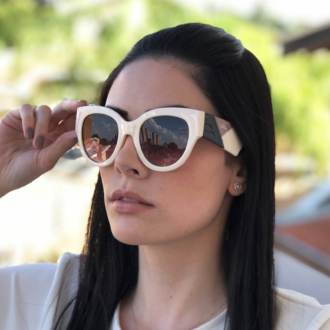 saline.com.br oculos de sol cissa 2 0 bege com preto 4