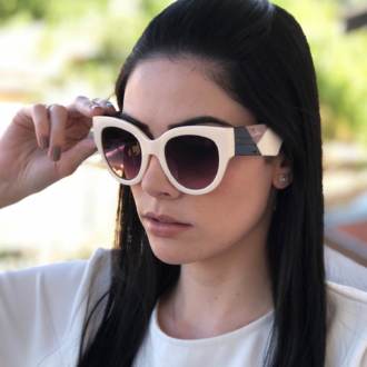 saline.com.br oculos de sol cissa 2 0 bege com preto 5