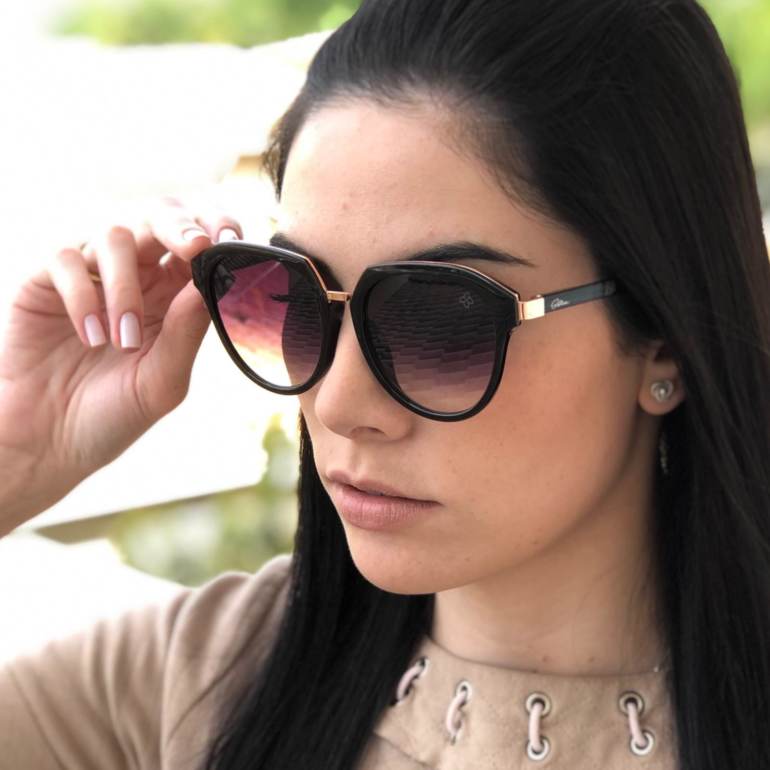 saline.com.br oculos de sol lia preto