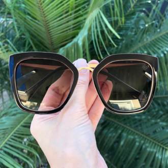 saline.com.br oculos de sol sasha marrom com nude
