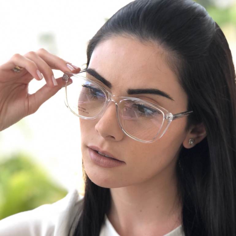 saline.com.br armacao de grau rachel transparente 1