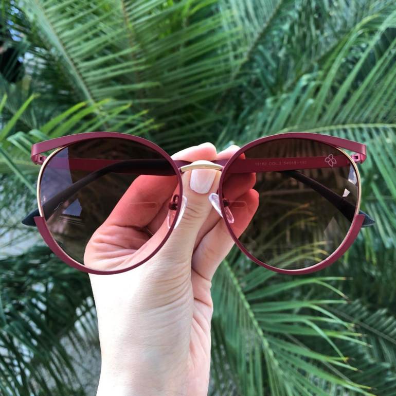saline.com.br oculos de sol madona vermelho
