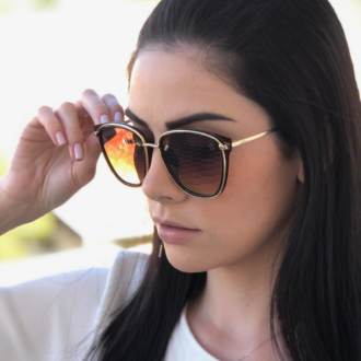 saline.com.br oculos de sol maya marrom com dourado