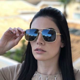 saline.com.br oculos de sol petra dourado com verde 1