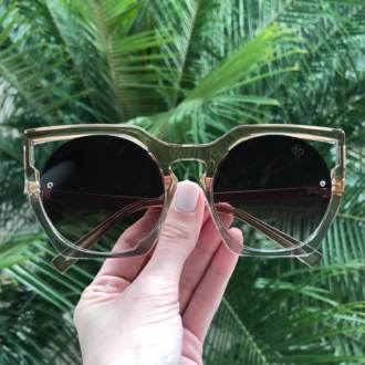 saline.com.br oculos de sol daphine marrom transparente
