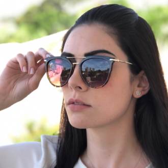 saline.com.br oculos de sol lu preto com oncinha 10