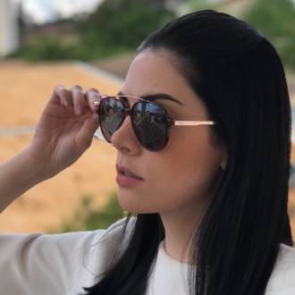 saline.com.br oculos de sol alissa vermelho com oncinha