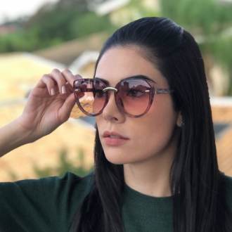 saline.com.br oculos de sol ema rosa com oncinha 1