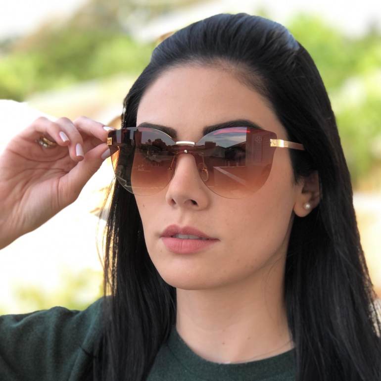 saline.com.br oculos de sol blanca marrom