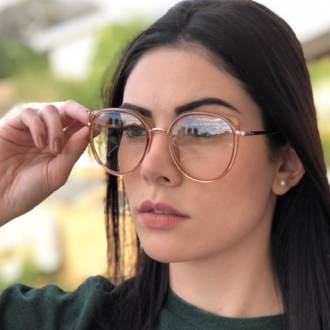 saline.com.br armacao de grau bea 2 0 marrom transparente 2