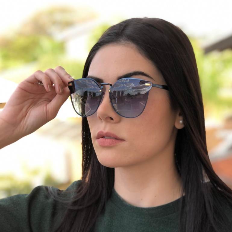 saline.com.br oculos de sol milena com lente azul