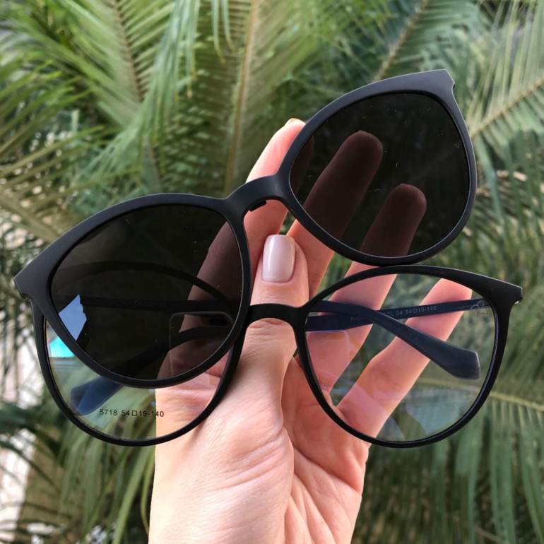 saline.com.br oculos de sol 2 em 1 preto fosco r