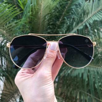 saline.com.br oculos de sol juno dourado com lente azul 1