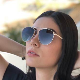 saline.com.br oculos de sol juno dourado com lente azul 2