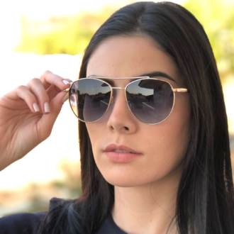 saline.com.br oculos de sol juno dourado com lente azul 3