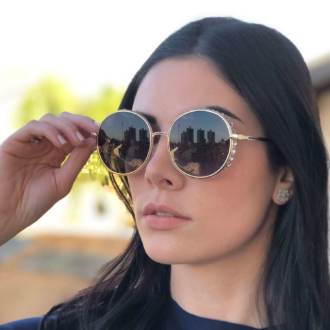 saline.com.br oculos de sol tais dourado 2