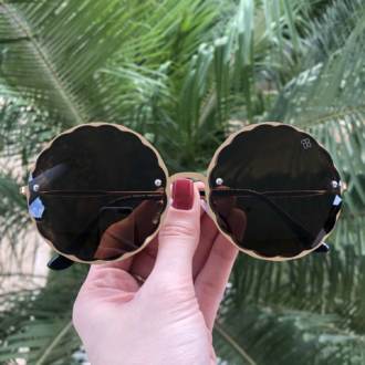 saline.com.br oculos de sol ana flor marrom