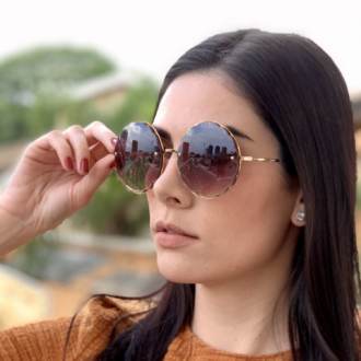 saline.com.br oculos de sol ana flor roxo