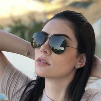 saline.com.br oculos de sol lea preto com lente verde 3