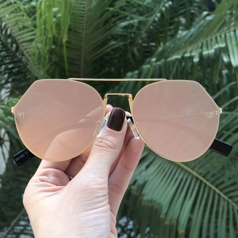 saline.com.br oculos de sol luana rosa espelhado