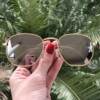 saline.com.br oculos de sol hexagonal espelhado