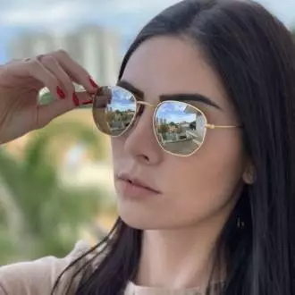 saline.com.br oculos de sol hexagonal espelhado 3