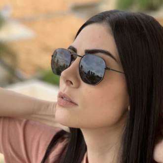 saline.com.br oculos de sol hexagonal preto 7