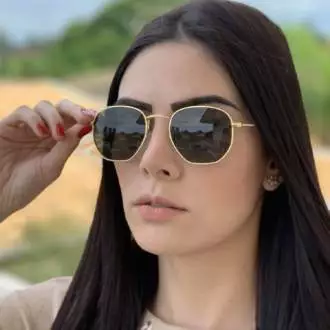 saline.com.br oculos de sol hexagonal verde 1