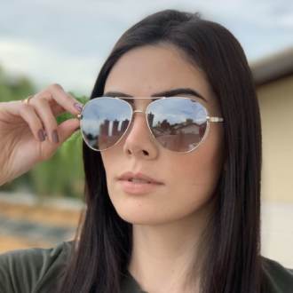 saline.com.br oculos de sol aviador california prata 2