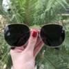 saline.com.br oculos de sol hexagonal polarizado prata